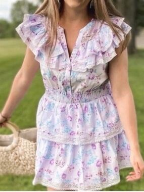 LOVESHACKFANCY x TARGET Lou Tiered Floral Ruffle Dress